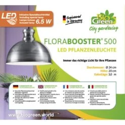 Groeilamp Led Florabooster 500 - 6,5W - Zink -Tuinadvies 1677499882 4 600