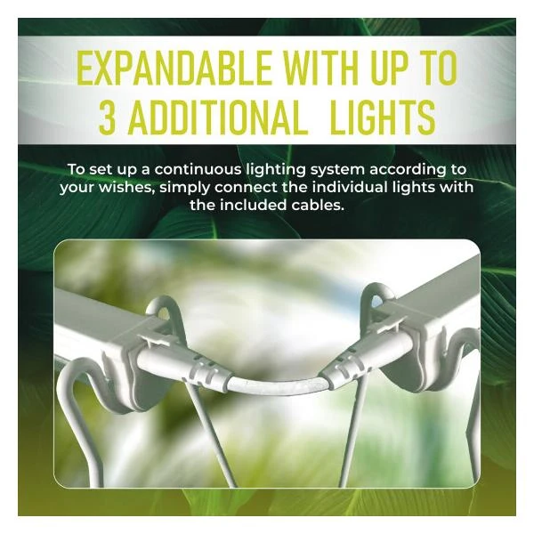 Led Groeilamp Florabooster 200 - 18W - 120 Cm 6 Led Groeilamp Florabooster 200 - 18W - 120 Cm - Afbeelding 4