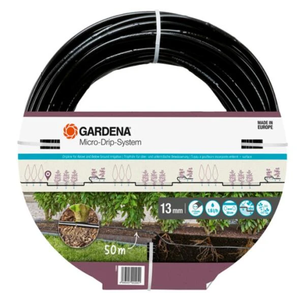 Gardena Druppelslang Onder- Of Bovengronds - 50 M 3 Gardena Druppelslang Onder- Of Bovengronds - 50 M