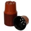 Bruine Ronde Kweekpotten - 9 Cm - Set Van 18 Stuks -Tuinadvies bruine ronde 9 cm potten 1484054955 1 600