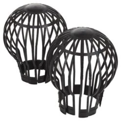 Dakgoot Bladvangers Tegen Verstopte Afvoerpijpen - Set Van 2 Stuks -Tuinadvies dakgootbeschermers 1484066306 5 600