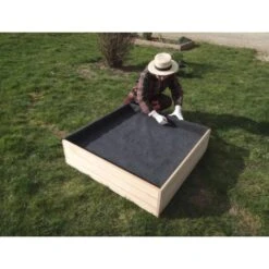 Gronddoek In Vilt Voor Vierkante Moestuin 120 × 120 Cm -Tuinadvies gronddoek in vilt vierkante moestuin 1513765107 3 600