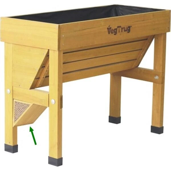 Insectenhotel BEE BAR Voor Vegtrug Naturel 4 Insectenhotel BEE BAR Voor Vegtrug Naturel - Afbeelding 2