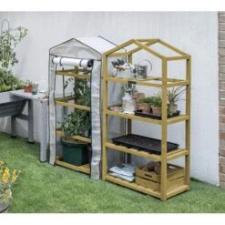 Vegtrug Kweekkas Met Houten Frame - 4 Rekken 9 Vegtrug Kweekkas Met Houten Frame - 4 Rekken -Tuinadvies kweekkas vegtrug 4 rekken 1625039832 4 600