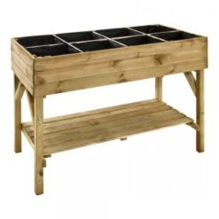 Verhoogde Moestuinbak - 120 × 60 × 86,5 Cm