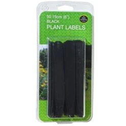 Plantenlabels Zwart Kunststof - 15 Cm - Set Van 50 Stuks -Tuinadvies plantenlabels zwart 1484062282 1 600