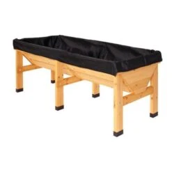 Vegtrug Verhoogde Kweektafel - 180 × 76 × 80 Cm -Tuinadvies vegtrug 180 cm 1484054920 4 600