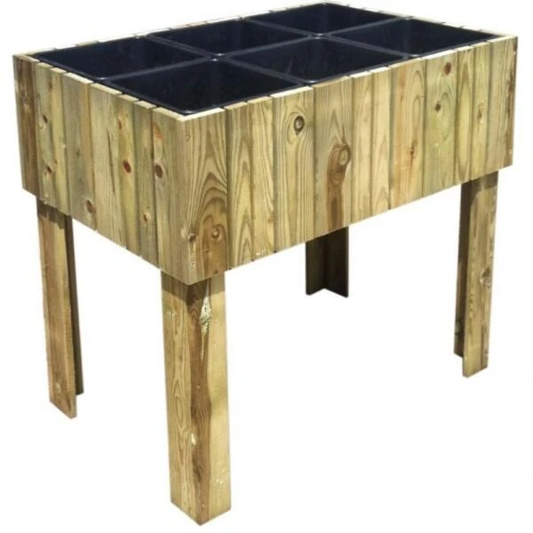 Verhoogde Moestuintafel VERTIKAL - 80 Cm 3 Verhoogde Moestuintafel VERTIKAL - 80 Cm