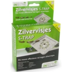 Zilvervisjes- En Papiervisjesvallen + Lokstof - Set Van 5 Stuks -Tuinadvies zilvervisjes en papiervisjesval 1499459985 1 600